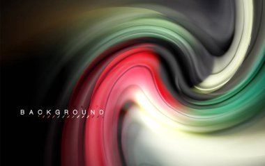 Sıvı sıvı renkler tasarım, renkli mermer veya plastik dalgalı doku arka plan, siyah, iş veya teknoloji sunu veya web broşür için parlak renkli öğeleri kapak tasarımı, duvar kağıdı