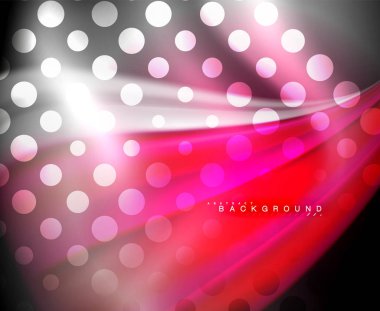 Neon holografik sıvı renkli dalga web, duvar kağıdı, desen, doku ve arka plan için