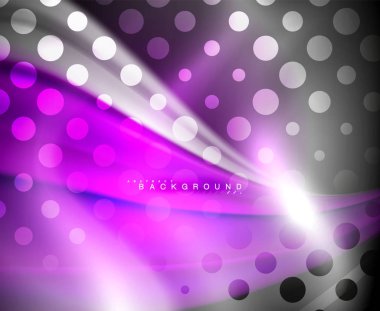 Neon holografik sıvı renkli dalga web, duvar kağıdı, desen, doku ve arka plan için