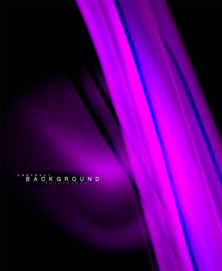 Neon holografik sıvı renkli dalga web, duvar kağıdı, desen, doku ve arka plan için