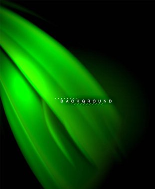 Neon holografik sıvı renkli dalga web, duvar kağıdı, desen, doku ve arka plan için