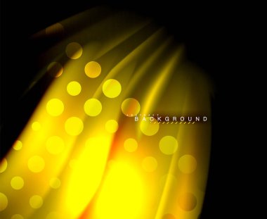 Neon holografik sıvı renkli dalga web, duvar kağıdı, desen, doku ve arka plan için