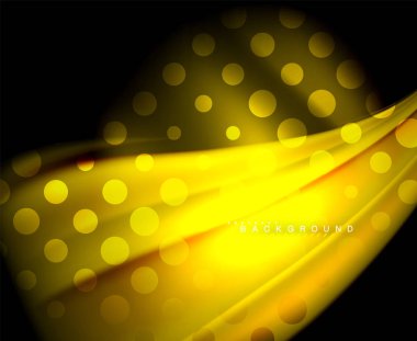 Neon holografik sıvı renkli dalga web, duvar kağıdı, desen, doku ve arka plan için