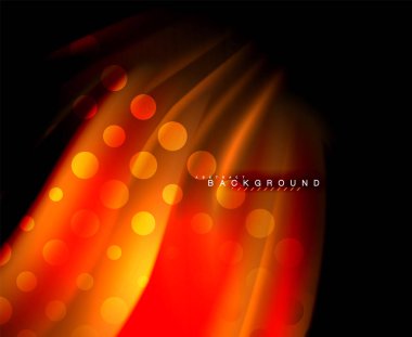 Neon holografik sıvı renkli dalga web, duvar kağıdı, desen, doku ve arka plan için