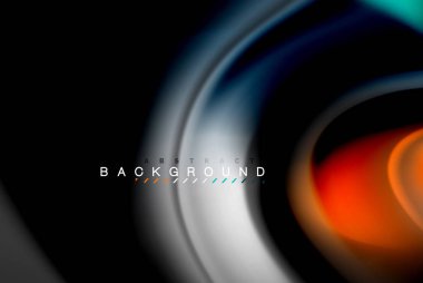 Sıvı sıvı renkler tasarım, renkli mermer veya plastik dalgalı doku arka plan, siyah, iş veya teknoloji sunu veya web broşür için parlak renkli öğeleri kapak tasarımı, duvar kağıdı