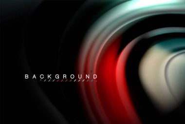 Sıvı sıvı renkler tasarım, renkli mermer veya plastik dalgalı doku arka plan, siyah, iş veya teknoloji sunu veya web broşür için parlak renkli öğeleri kapak tasarımı, duvar kağıdı