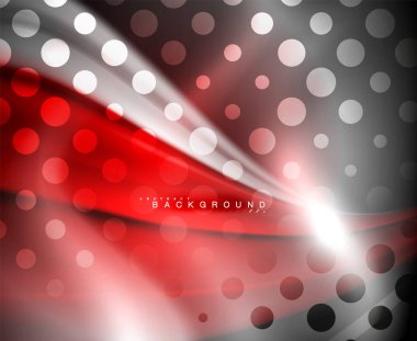 Neon holografik sıvı renkli dalga web, duvar kağıdı, desen, doku ve arka plan için