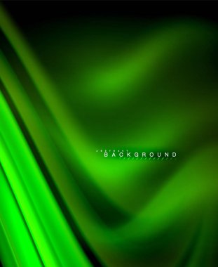 Neon holografik sıvı renkli dalga web, duvar kağıdı, desen, doku ve arka plan için