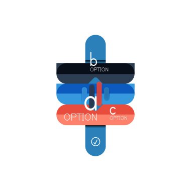 Özet satırları geometrik Infographic layoutabstract satırları geometrik Infographic düzeni, veri görselleştirme tasarım, seçeneği adım adım programı, web kutusu