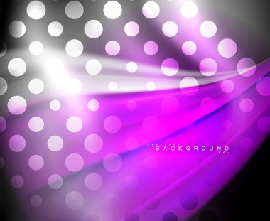 Neon holografik sıvı renkli dalga web, duvar kağıdı, desen, doku ve arka plan için