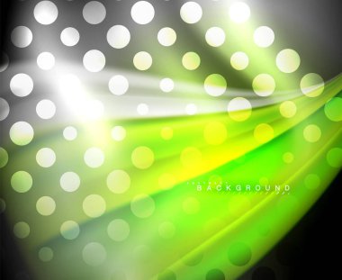 Neon holografik sıvı renkli dalga web, duvar kağıdı, desen, doku ve arka plan için