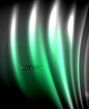 Neon parlayan techno hatları, yüksek teknoloji fütüristik arka plan şablonu kare şekilleri ile