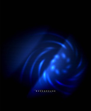 Neon parlayan techno hatları, yüksek teknoloji fütüristik arka plan şablonu kare şekilleri ile