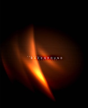 Neon parlayan techno hatları, yüksek teknoloji fütüristik arka plan şablonu kare şekilleri ile