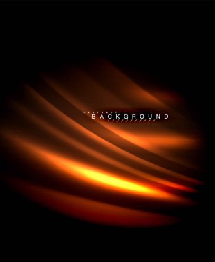 Neon parlayan techno hatları, yüksek teknoloji fütüristik arka plan şablonu kare şekilleri ile