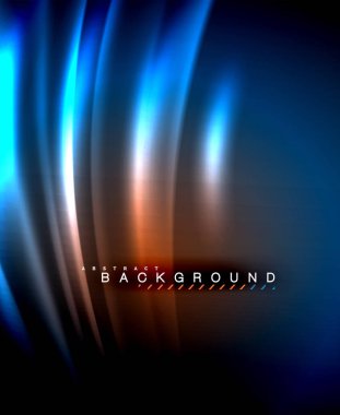 Neon parlayan techno hatları, yüksek teknoloji fütüristik arka plan şablonu kare şekilleri ile