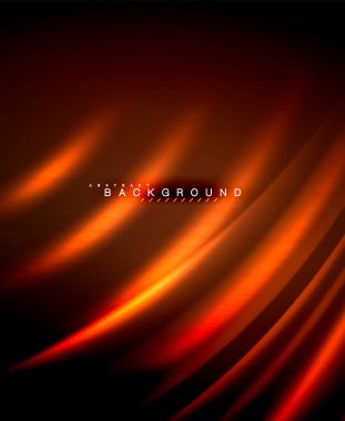 Neon parlayan tekno çizgiler, kare şekilli ileri teknoloji soyut arka plan şablonu. vektör illüstrasyonu