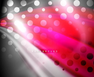 Neon holografik sıvı renkli dalga web, duvar kağıdı, desen, doku ve arka plan için