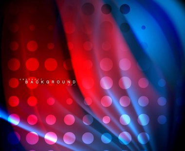 Neon holografik sıvı renkli dalga web, duvar kağıdı, desen, doku ve arka plan için