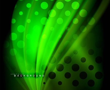 Neon holografik sıvı renkli dalga web, duvar kağıdı, desen, doku ve arka plan için