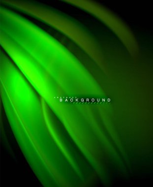 Neon holografik sıvı renkli dalga web, duvar kağıdı, desen, doku ve arka plan için