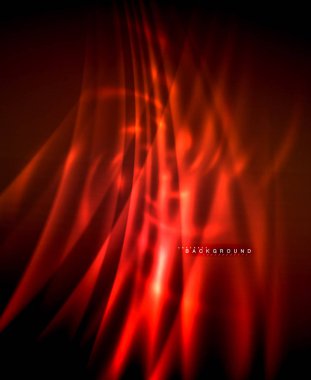 Neon parlayan techno hatları, yüksek teknoloji fütüristik arka plan şablonu kare şekilleri ile