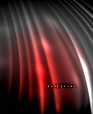 Neon parlayan techno hatları, yüksek teknoloji fütüristik arka plan şablonu kare şekilleri ile