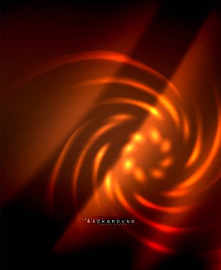 Neon parlayan techno hatları, yüksek teknoloji fütüristik arka plan şablonu kare şekilleri ile