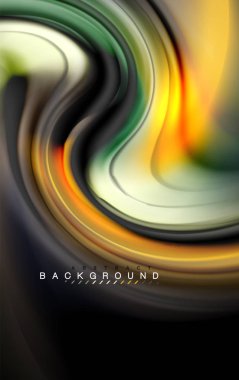 Sıvı sıvı renkler tasarım, renkli mermer veya plastik dalgalı doku arka plan, siyah, iş veya teknoloji sunu veya web broşür için parlak renkli öğeleri kapak tasarımı, duvar kağıdı