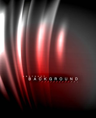 Neon parlayan techno hatları, yüksek teknoloji fütüristik arka plan şablonu kare şekilleri ile