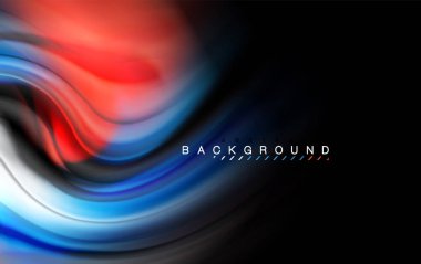 Sıvı sıvı renkler tasarım, renkli mermer veya plastik dalgalı doku arka plan, siyah, iş veya teknoloji sunu veya web broşür için parlak renkli öğeleri kapak tasarımı, duvar kağıdı