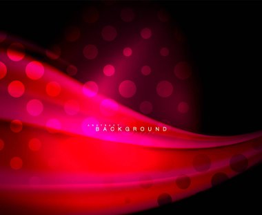 Neon holografik sıvı renkli dalga web, duvar kağıdı, desen, doku ve arka plan için