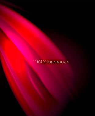 Neon holografik sıvı renkli dalga web, duvar kağıdı, desen, doku ve arka plan için