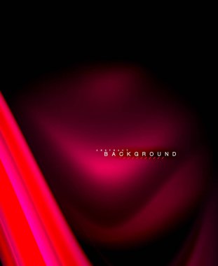 Neon holografik sıvı renkli dalga web, duvar kağıdı, desen, doku ve arka plan için