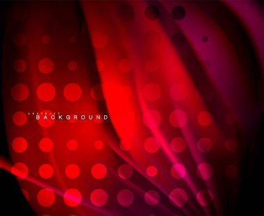 Neon holografik sıvı renkli dalga web, duvar kağıdı, desen, doku ve arka plan için