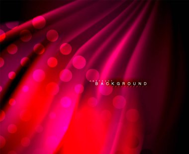 Neon holografik sıvı renkli dalga web, duvar kağıdı, desen, doku ve arka plan için