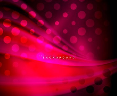 Neon holografik sıvı renkli dalga web, duvar kağıdı, desen, doku ve arka plan için