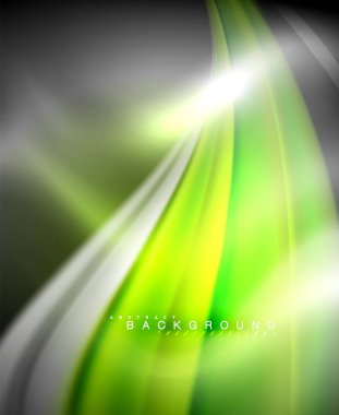 Neon holografik sıvı renkli dalga web, duvar kağıdı, desen, doku ve arka plan için