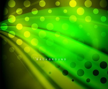 Neon holografik sıvı renkli dalga web, duvar kağıdı, desen, doku ve arka plan için