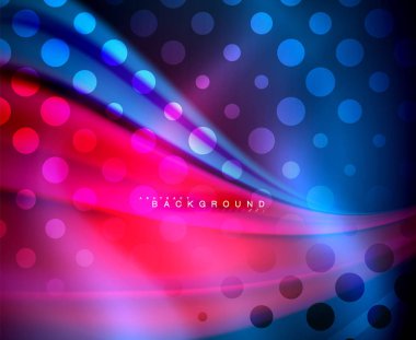 Neon holografik sıvı renkli dalga web, duvar kağıdı, desen, doku ve arka plan için