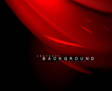 Neon parlayan dalga, sihirli enerji ve ışık arka plan. Vektör duvar kağıdı şablonu