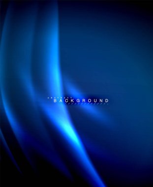 Neon parlayan techno hatları, yüksek teknoloji fütüristik arka plan şablonu kare şekilleri ile