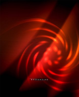 Neon parlayan techno hatları, yüksek teknoloji fütüristik arka plan şablonu kare şekilleri ile