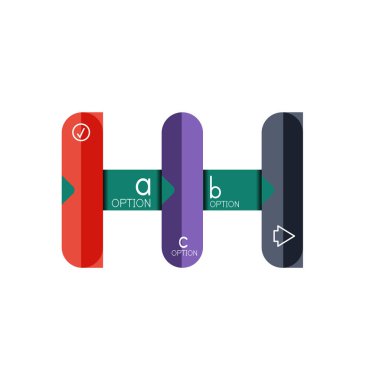 Özet satırları geometrik Infographic layoutabstract satırları geometrik Infographic düzeni, veri görselleştirme tasarım, seçeneği adım adım programı, web kutusu