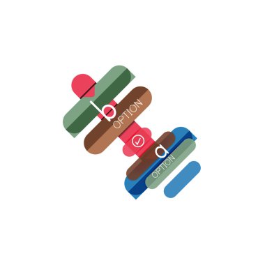 Özet satırları geometrik Infographic layoutabstract satırları geometrik Infographic düzeni, veri görselleştirme tasarım, seçeneği adım adım programı, web kutusu