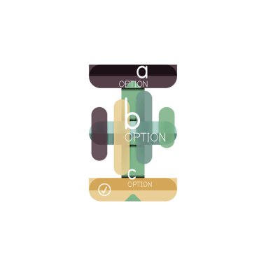 Özet satırları geometrik Infographic layoutabstract satırları geometrik Infographic düzeni, veri görselleştirme tasarım, seçeneği adım adım programı, web kutusu