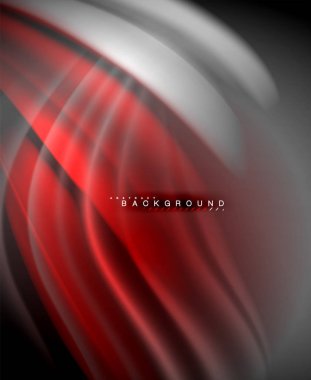 Neon holografik sıvı renkli dalga web, duvar kağıdı, desen, doku ve arka plan için