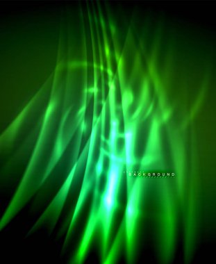 Neon parlayan techno hatları, yüksek teknoloji fütüristik arka plan şablonu kare şekilleri ile