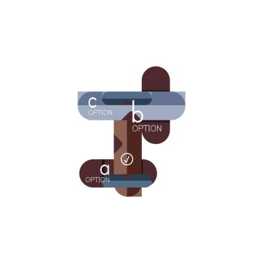 Özet satırları geometrik Infographic layoutabstract satırları geometrik Infographic düzeni, veri görselleştirme tasarım, seçeneği adım adım programı, web kutusu