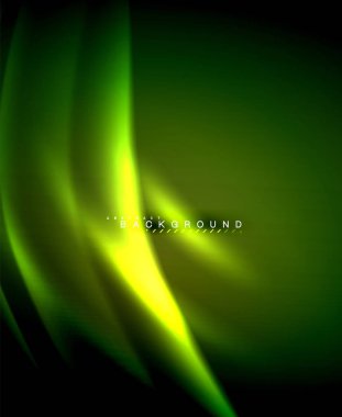 Neon parlayan techno hatları, yüksek teknoloji fütüristik arka plan şablonu kare şekilleri ile